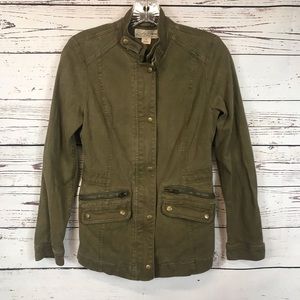 Lucky Brand Utility Military Jacket Ladies XS